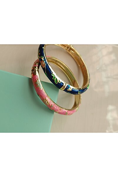 Kudi mineli kadın ikili kombin çelik bileklik