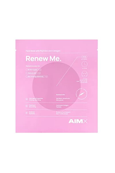 AIMX Masca Me cu peptide,colagen hidrolizat si acid hialuronic (25ml),