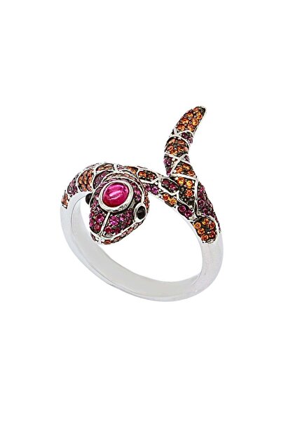 Bijuteria SORELLY Inel Argint Sarpe cu Pietre Colorate 17