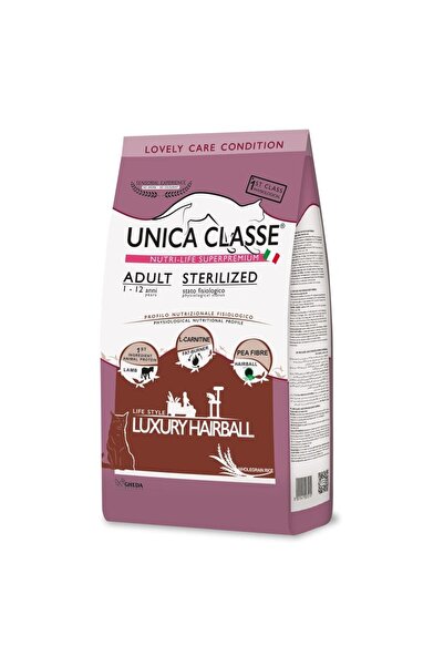 Unıca Classe Hrana pentru pisici adult Unica Classe sterilised luxury hairbal...