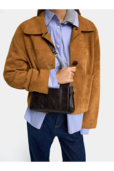 PARFOIS Kapaklı Dolgulu Omuz Çantası