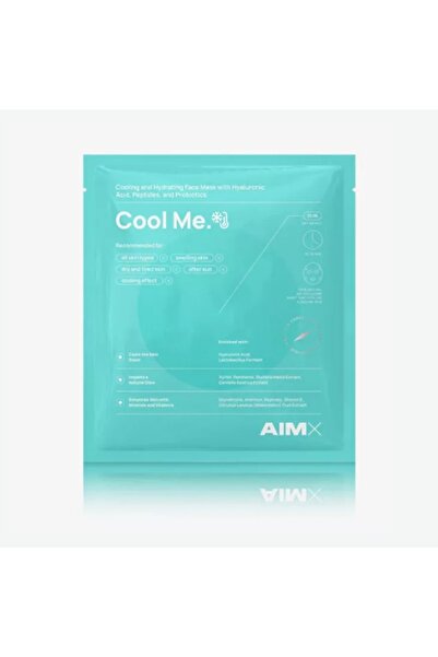 AIMX Masca Cool Me cu acid hialuronic, 5 peptide și lactobacillus fermentat (...