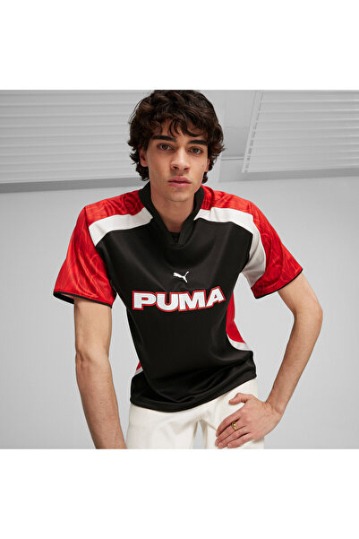 Puma Mens Football Jersey - Black