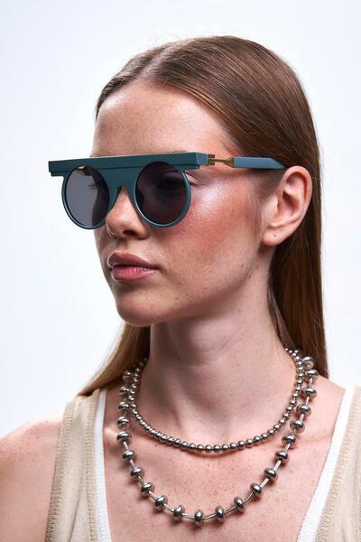 Bilge Karga Lona Blue Black Sunglasses