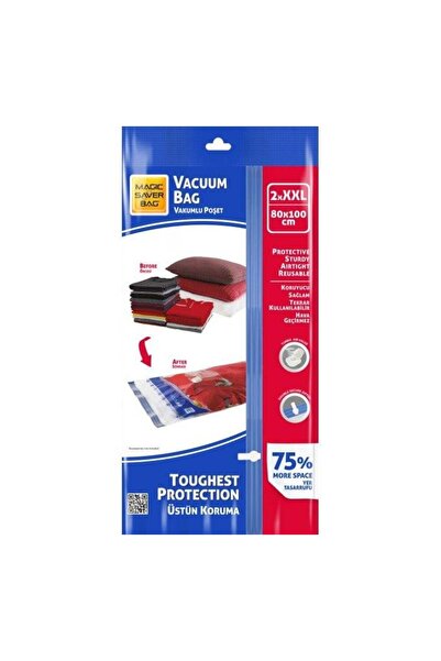 İşte Evim 2-Pack Vacuum Storage Bag 80X100 XXL