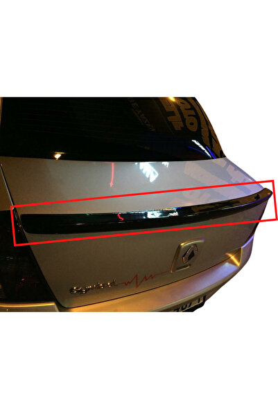 TÜRKSET CLİO 2 SEDAN ANATOMİK SPOİLER ((PARLAK SİYAH BOYALI))