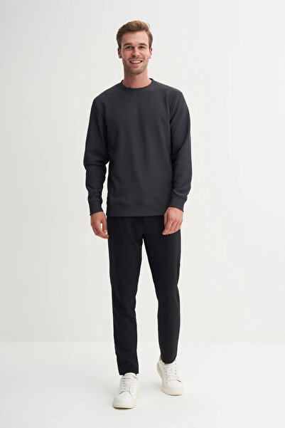 Cazador Slim Fit Vertical Single Jersey Fabric Sweatshirt-51520