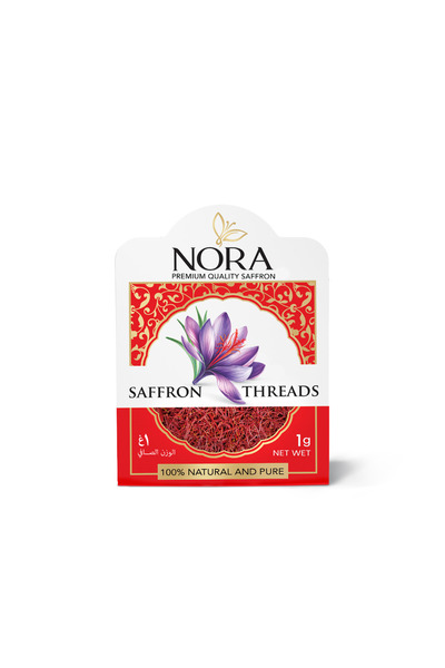 Nora خيوط الزعفران الفاخرة - 1 جرام