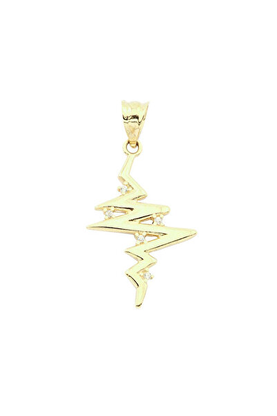 Bijuteria SORELLY 14k Gold Heartbeat Pendant
