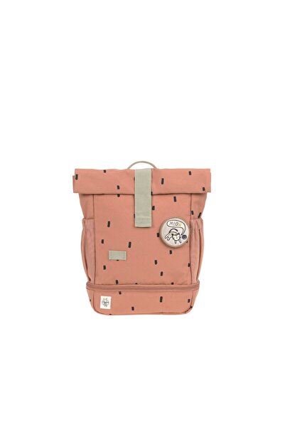 Lassig Happy Prints Mini Rolltop Backpack Caramel
