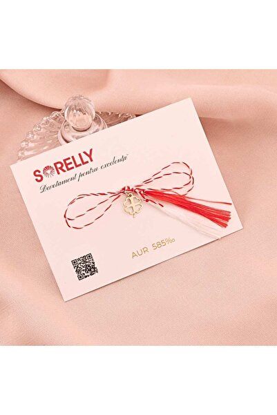 Bijuteria SORELLY 14k Gold Clover Pendant