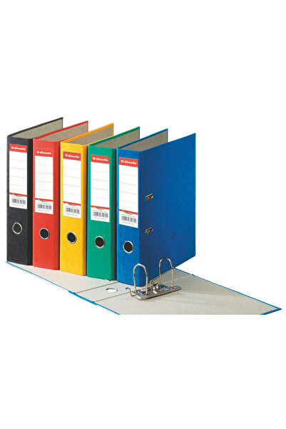 Esselte Biblioraft Rainbow pressboard A4 75 mm black