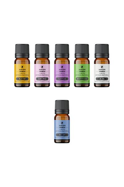 IMKER 5+1 Rezerve Gratuite de Parfum Ambiental Colecția AromaNatural - 10ml