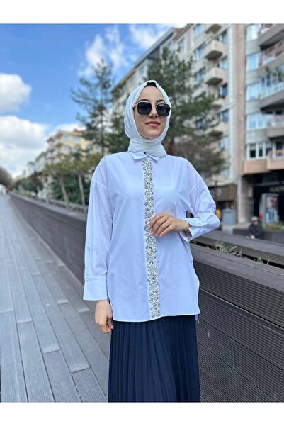 my312 24S8216 Біла туніка з вишивкою