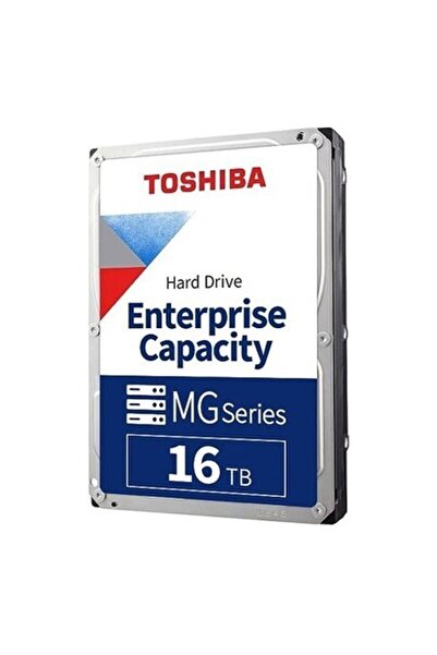 Toshiba Toshıba Mg Enterprise 16 Tb 7200RPM 512MB 7/24 Rv Güvenlik ve Nas HDD