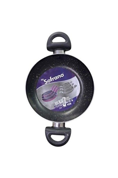 İşte Evim Strawberry Granite Pan 20 cm Clk-019