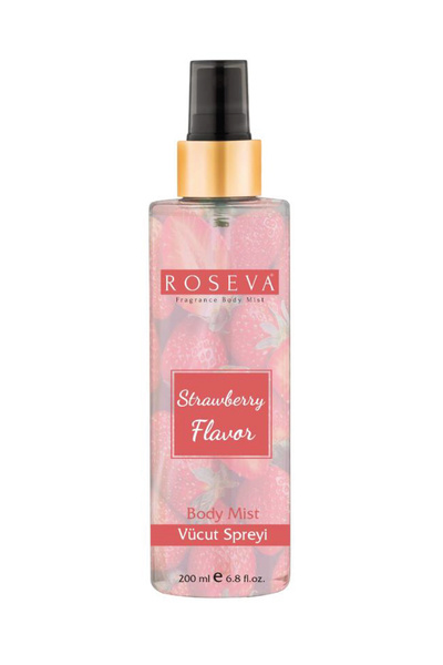 Roseva Strawberry Flavor Kadın Vücut Spreyi 200 ml | Body Mist