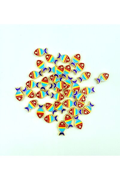 yiğit aksesuar 10 قطع من أدوات توصيل نموذج السمكة الملونة غير القابلة للتشوه