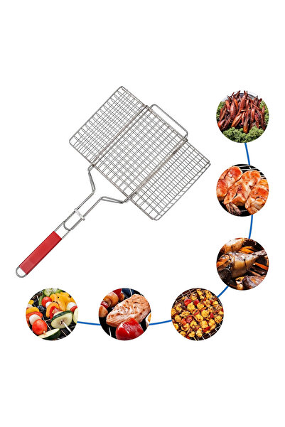 Bisbell Squre Bbq Grill,Metal Barbecue Grill,34x46.5Cm,BB2785
