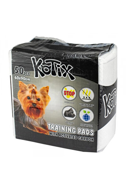 KOTIX Set 50 covorase absorbante igienice pentru caini Kotix, cu carbon, 60 x...