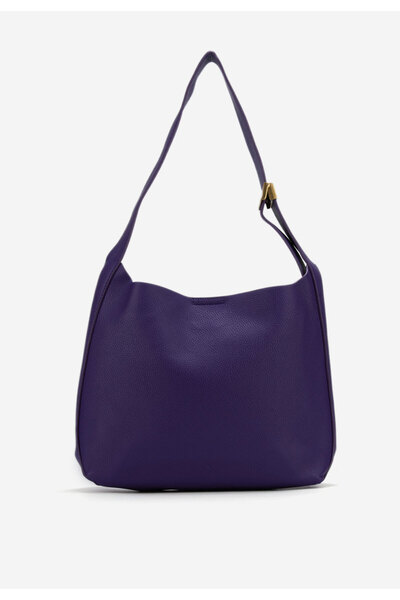 B T Shoes Fialové hobo kabelka Kalisha