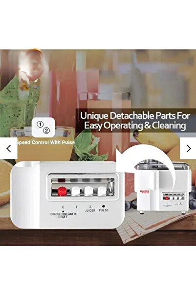 Generic 4 in 1 Blender & Juicer | 3-Speed Mixer, Ice Crusher, Chopper, Grinder with Safety Lock