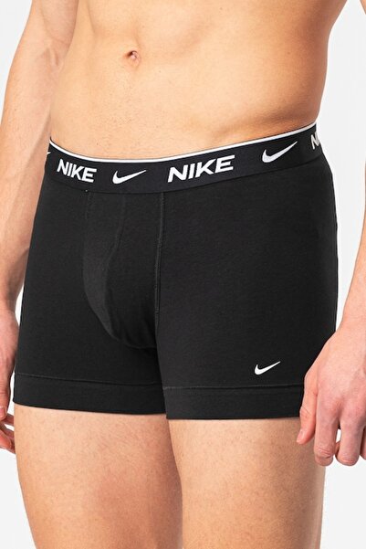 Nike , Σετ μποξεράκια με λογότυπο στη μέση - 3 ζευγάρια, Μαύρο, XL