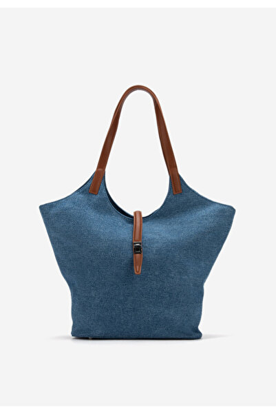 B T Shoes rukojeť kabelky Dafina demin