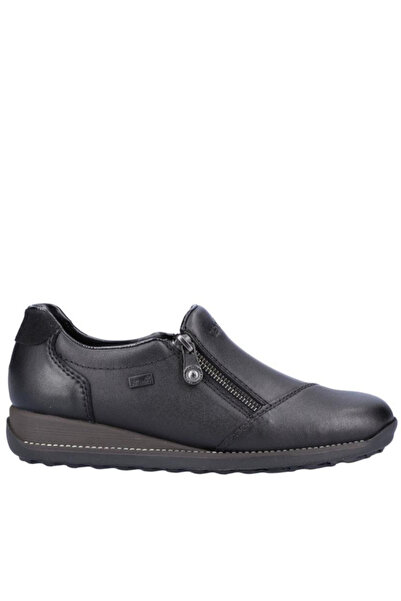Rieker Pantofi sport, damă, TEX ANTISTRESS, 44265-00 negru, piele naturală 37
