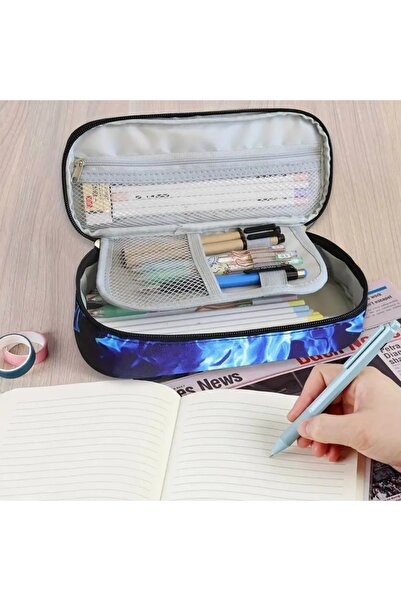 GlassySKY Game Controller Design Large Capacity Pencil Case Pen Holder(Accessories Not Included)