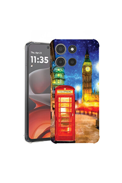 bestcase Carcasă spate antișoc pentru Motorola Moto G75, Londra, 1946016 AS 1376
