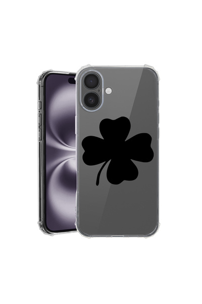 bestcase Αντικραδασμική θήκη πλάτης για Apple iPhone 16 Plus, Lucky Trifoi, A...