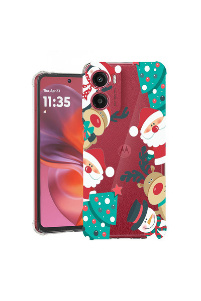 bestcase Carcasă spate antișoc pentru Motorola Moto G05, Crăciun, 1926357 AS 338