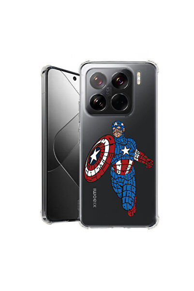 bestcase Carcasă spate antișoc pentru Xiaomi 15, Calligraphy Stripes Hero, 19...