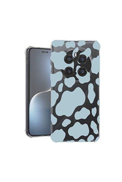 bestcase Carcasă spate antișoc pentru Honor Magic7 Pro, culoarea vacă albastr...