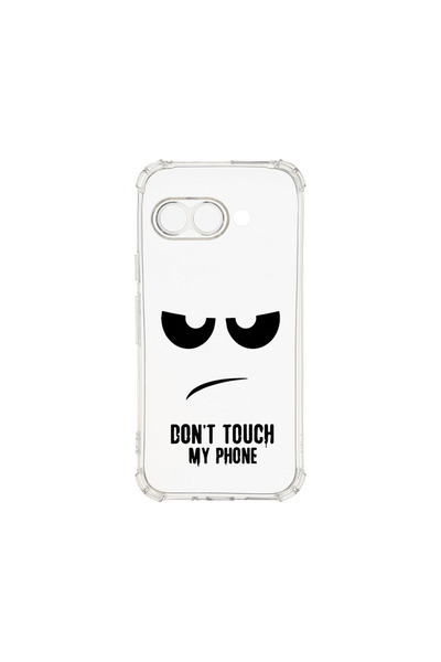 bestcase Carcasă spate antișoc pentru Google Pixel 9a, Nu atinge telefonul me...