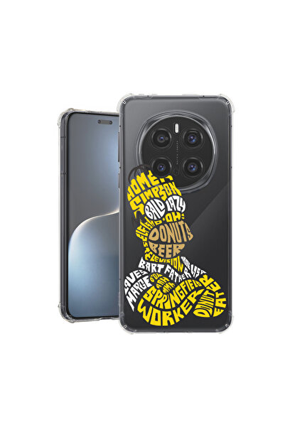bestcase Αντικραδασμική θήκη πίσω για Honor Magic7 Pro, καλλιγραφία Homer Sim...
