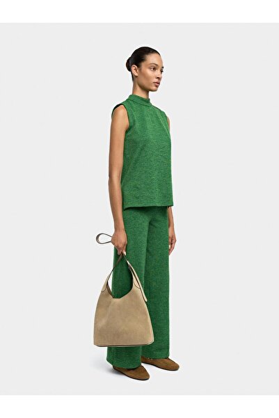 PARFOIS Beli Lastikli Dokulu Pantolon