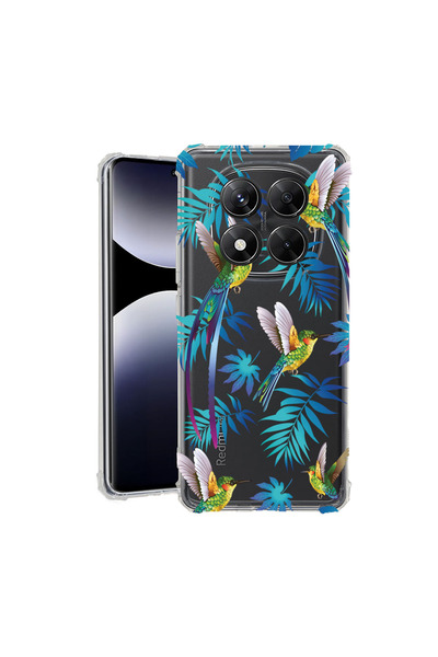 bestcase Carcasă spate antișoc pentru Xiaomi Redmi Note 14 Pro 5G, Wild Tropi...
