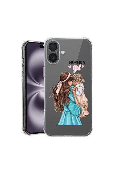 bestcase Αντικραδασμική θήκη πλάτης για Apple iPhone 16 Plus, Mommy's Girl, A...