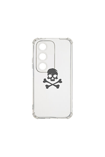 bestcase Carcasă spate antișoc pentru OPPO A80 5G, cu aspect de craniu, AS 1473