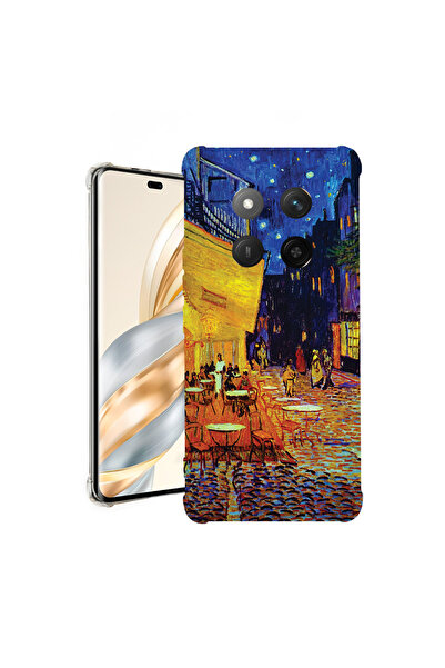 bestcase Carcasă spate antișoc pentru Honor Magic7 Lite, terasa Van Gogh Café...
