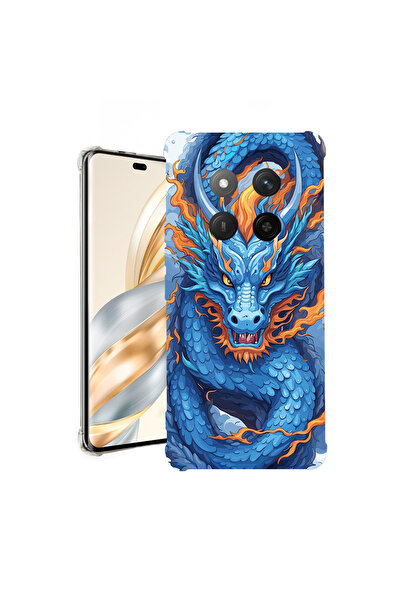 bestcase Carcasă spate antișoc pentru Honor Magic7 Lite, Blue Dragon, 1926355...