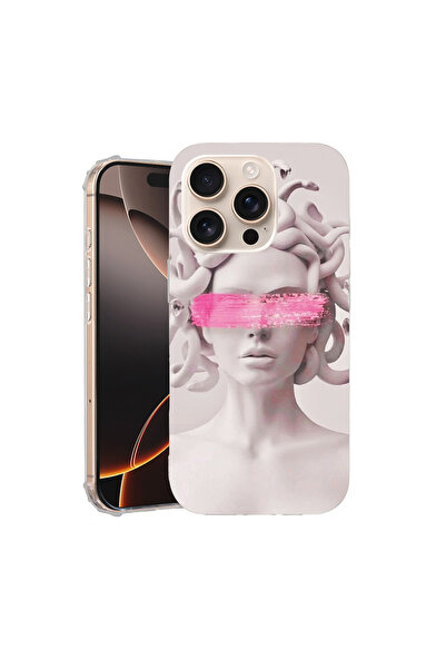 bestcase Carcasă spate antișoc pentru Apple iPhone 16 Pro Max, Medusa, AS 1289