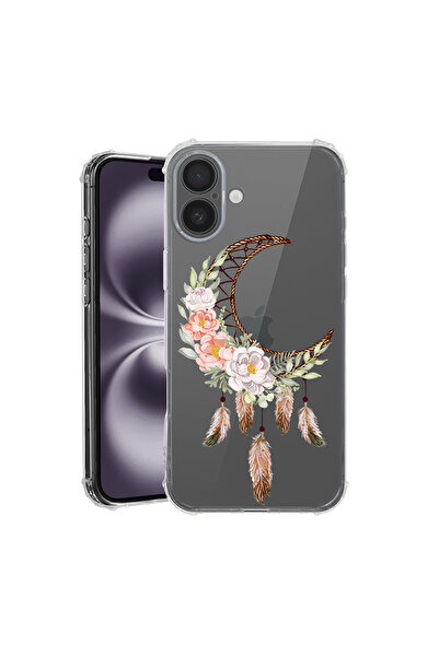 bestcase Αντικραδασμική θήκη πλάτης για Apple iPhone 16, Dreamcatcher, AS 951