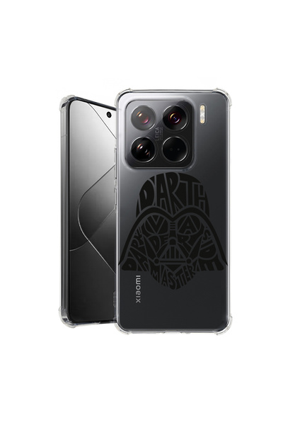 bestcase Удароустойчив гръб за Xiaomi 15 Pro, калиграфия Дарт Вейдър, 1926362...