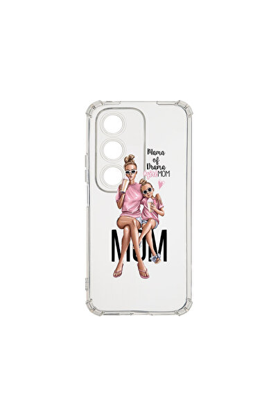 bestcase Αντικραδασμική πίσω θήκη για OPPO A80 5G, Κορίτσι Μαμά Μαμά του Δράμ...