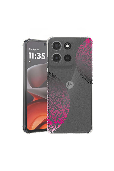 bestcase Carcasă spate antișoc pentru Motorola Moto G75, dantelă, 1946016 AS 92