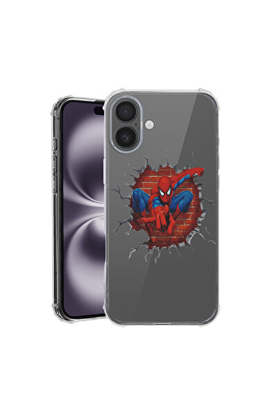 bestcase Carcasă spate antișoc pentru Apple iPhone 16 Plus, SpiderMan, AS 1666