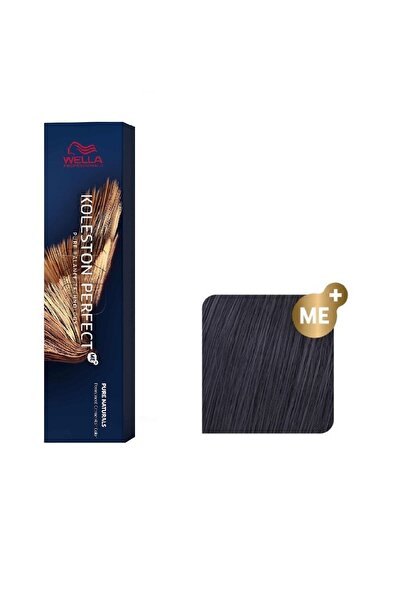 Wella Vopsea de Par 2/0 Permanenta - Pure Naturals Koleston Perfect Me+ Negru -